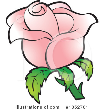 Rose Clipart #1052701 by Lal Perera