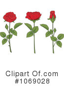 Rose Clipart #1069028 by Any Vector