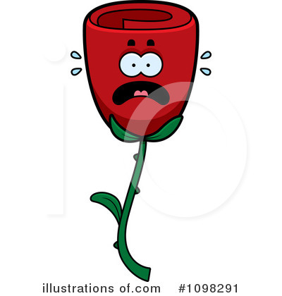 Royalty-Free (RF) Rose Clipart Illustration by Cory Thoman - Stock Sample #1098291