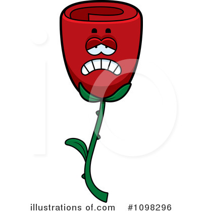 Royalty-Free (RF) Rose Clipart Illustration by Cory Thoman - Stock Sample #1098296
