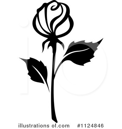 Rose Clipart #1124846 by Vector Tradition SM