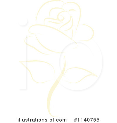 Royalty-Free (RF) Rose Clipart Illustration by Vitmary Rodriguez - Stock Sample #1140755
