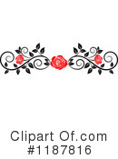 Rose Clipart #1187816 by Vector Tradition SM