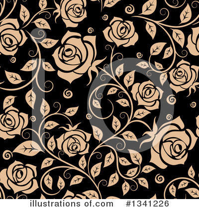 Floral Pattern Clipart #1341226 by Vector Tradition SM