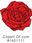 Rose Clipart #1421111 by Vector Tradition SM