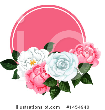 Royalty-Free (RF) Rose Clipart Illustration by Vector Tradition SM - Stock Sample #1454940