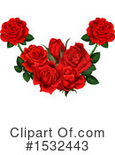 Rose Clipart #1532443 by Vector Tradition SM