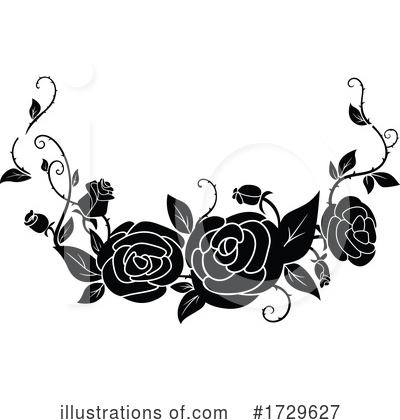 Rose Clipart #1729627 by Vector Tradition SM