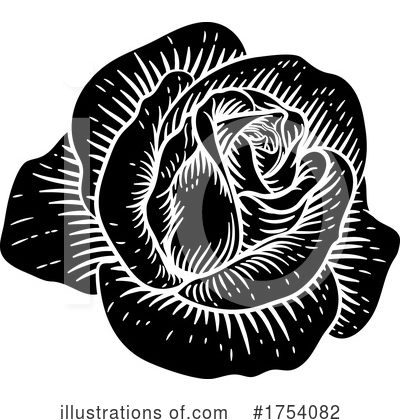 Royalty-Free (RF) Rose Clipart Illustration by AtStockIllustration - Stock Sample #1754082