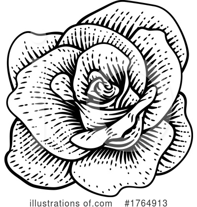 Royalty-Free (RF) Rose Clipart Illustration by AtStockIllustration - Stock Sample #1764913