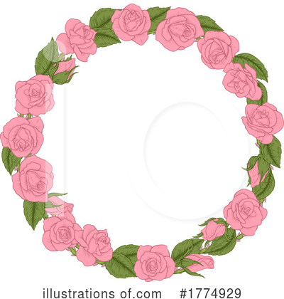 Wreath Clipart #1774929 by AtStockIllustration