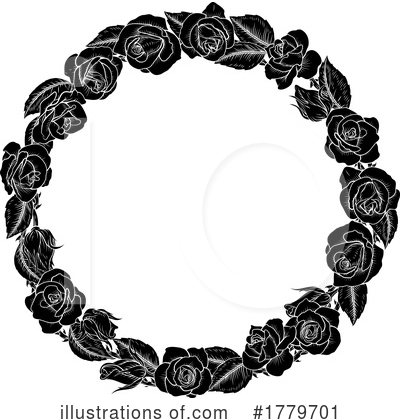 Wreath Clipart #1779701 by AtStockIllustration