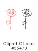 Rose Clipart #35473 by C Charley-Franzwa