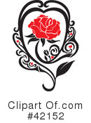 Rose Clipart #42152 by Cherie Reve