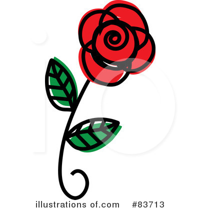 Red Rose Clipart #83713 by Rosie Piter