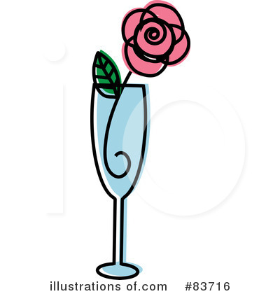 Royalty-Free (RF) Rose Clipart Illustration by Rosie Piter - Stock Sample #83716