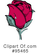Rose Clipart #95465 by Andy Nortnik