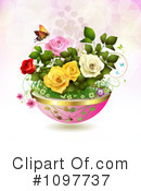 Roses Clipart #1097737 by merlinul