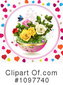 Roses Clipart #1097740 by merlinul