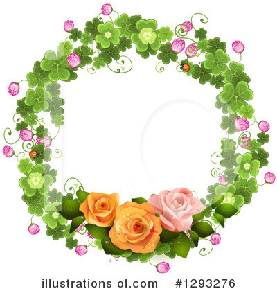 Royalty-Free (RF) Roses Clipart Illustration by merlinul - Stock Sample #1293276