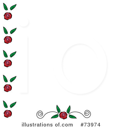 Roses Clipart #73974 by Pams Clipart