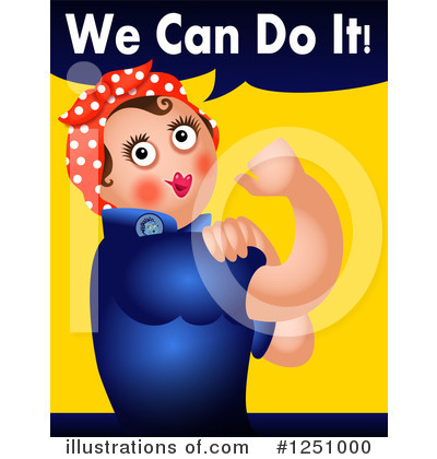Rosie The Riveter Clipart #1251000 by Prawny