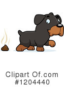 Rottweiler Clipart #1204440 by Cory Thoman