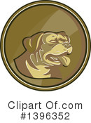 Rottweiler Clipart #1396352 by patrimonio