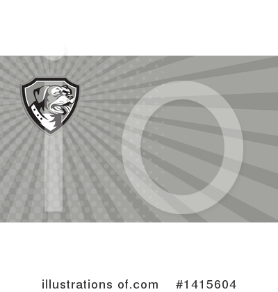 Royalty-Free (RF) Rottweiler Clipart Illustration by patrimonio - Stock Sample #1415604
