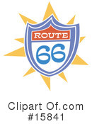 Route 66 Clipart #15841 by Andy Nortnik