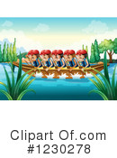 Rowing Team Clipart #1230278 by Graphics RF