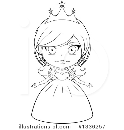 Princess Clipart #1336257 by Liron Peer