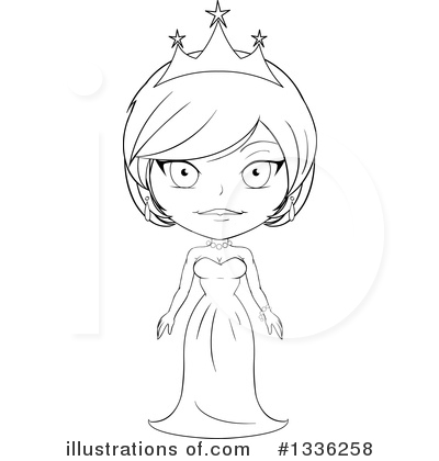Princess Clipart #1336258 by Liron Peer