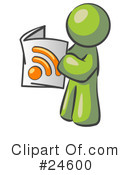 Rss Clipart #24600 by Leo Blanchette