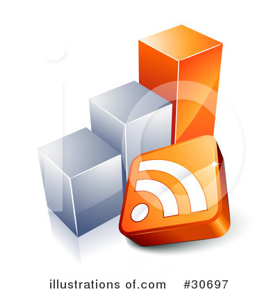 Royalty-Free (RF) Rss Clipart Illustration by beboy - Stock Sample #30697