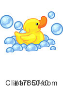 Rubber Duck Clipart #1785040 by AtStockIllustration