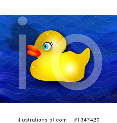 Royalty-Free (RF) Rubber Ducky Clipart Illustration by Prawny - Stock Sample #1347420