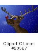 Rudolph Clipart #20327 by Tonis Pan