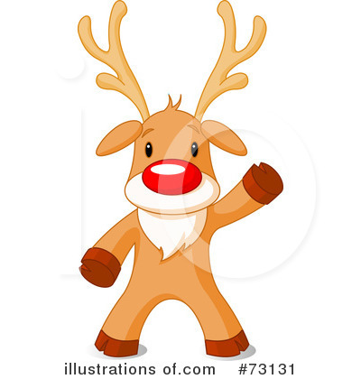 Rudolph Clipart #73131 by Pushkin
