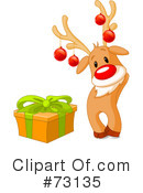 Rudolph Clipart #73135 by Pushkin