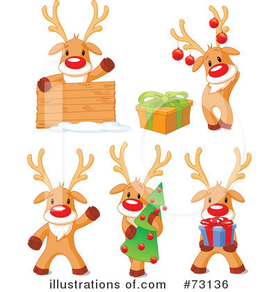 Rudolph Clipart #73136 by Pushkin