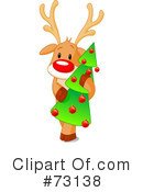 Rudolph Clipart #73138 by Pushkin