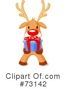 Rudolph Clipart #73142 by Pushkin