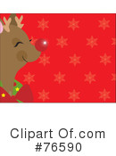 Rudolph Clipart #76590 by Maria Bell