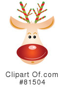 Rudolph Clipart #81504 by OnFocusMedia