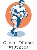 Rugby Clipart #1052631 by patrimonio