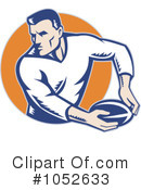 Rugby Clipart #1052633 by patrimonio