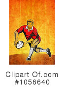 Rugby Clipart #1056640 by patrimonio