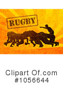 Rugby Clipart #1056644 by patrimonio