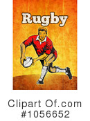 Rugby Clipart #1056652 by patrimonio